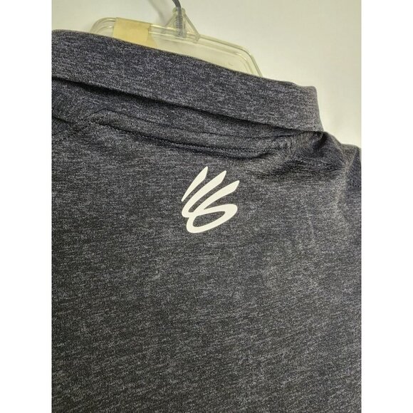 NWT Under Armour X Curry Icon SL Polo Tank Top Sample Size Small Fitted Logo - Picture 3 of 8